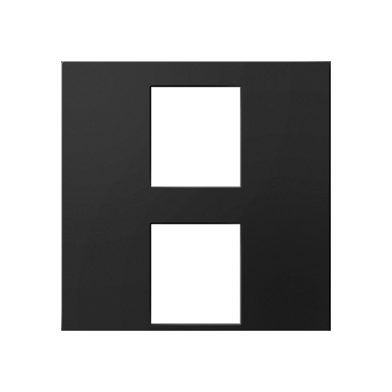 Adorne AC2PF 2-Port Keystone Frame - Graphite