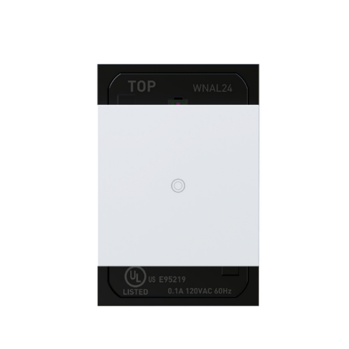 Adorne WNAL24 Wired Remote Smart Switch with Netatmo, SofTap, 120V, White