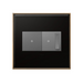 Adorne AWC Screwless Wall Plate, Oil-Rubbed Bronze - 2 Gang