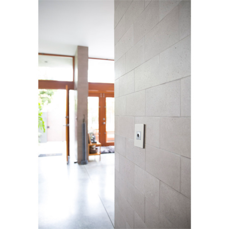 Adorne AWP Screwless Wall Plate with Microban, Gloss White