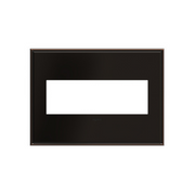 Adorne AWC Screwless Wall Plate, Oil-Rubbed Bronze - 3 Gang