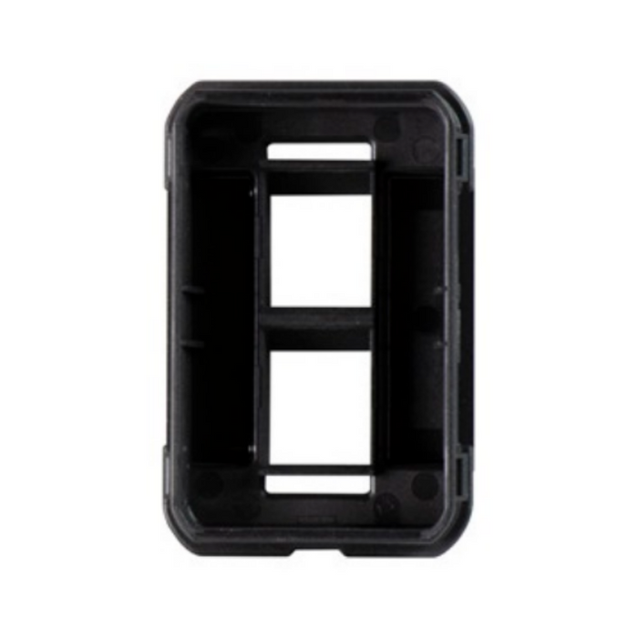 Adorne AC2PF 2-Port Keystone Frame - Graphite