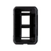 Adorne AC2PF 2-Port Keystone Frame - Graphite