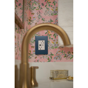 Adorne AWP Screwless Wall Plate with Microban, Evergreen