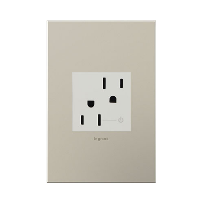 Adorne ARCH152 15A Tamper-Resistant Half-Controlled Outlet, 125V - White