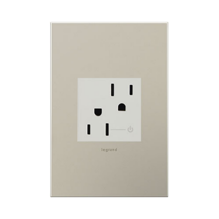 Adorne ARCH152 15A Tamper-Resistant Half-Controlled Outlet, 125V - White