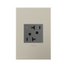 Adorne ARCD202 20A Tamper-Resistant Dual-Controlled Outlet, 125V - Magnesium
