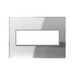 Adorne AWM Screwless Wall Plate, Mirror - 3 Gang