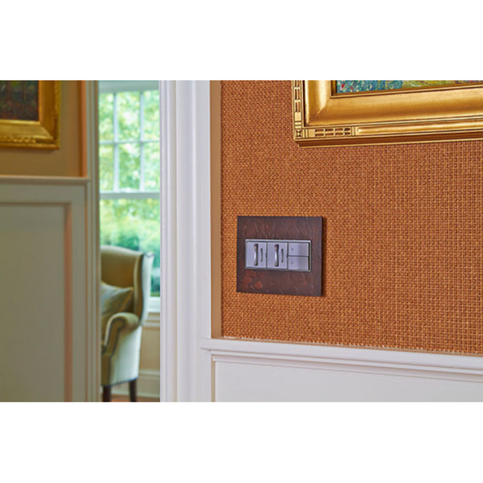 Adorne ASPD1531 Half Size Paddle Switch with Microban, Single-Pole/3-Way, 120/277V