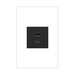 Adorne ARUSB2AC6 15W Ultra-Fast USB Type-A/C Outlet Module, 125V - Graphite