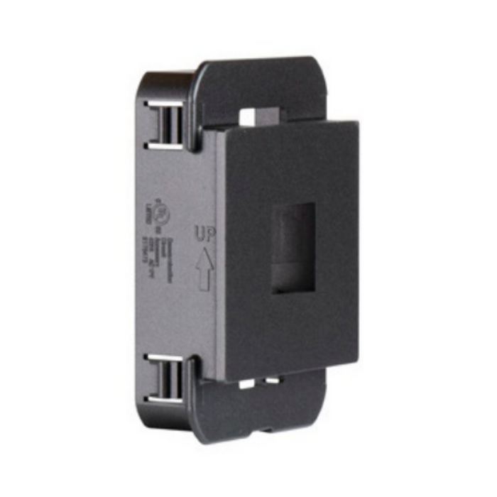 Adorne AC1PF 1-Port Frame - Graphite