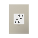 Adorne ARCD202 20A Tamper-Resistant Dual-Controlled Outlet, 125V - White