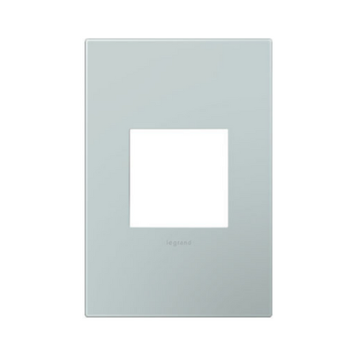 Adorne AWP Screwless Wall Plate with Microban, Pale Blue - 1 Gang
