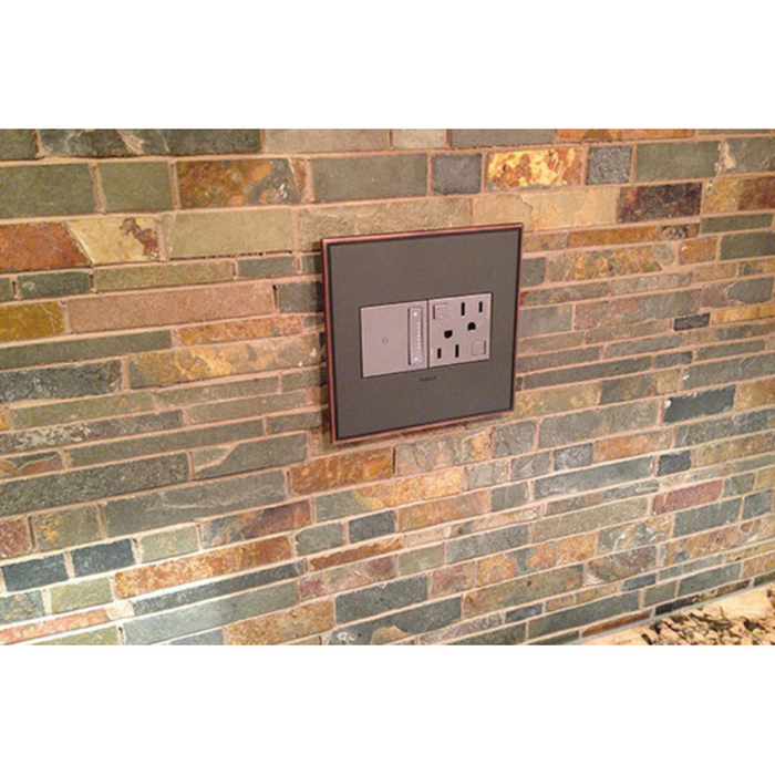Adorne AWC Screwless Wall Plate, Oil-Rubbed Bronze