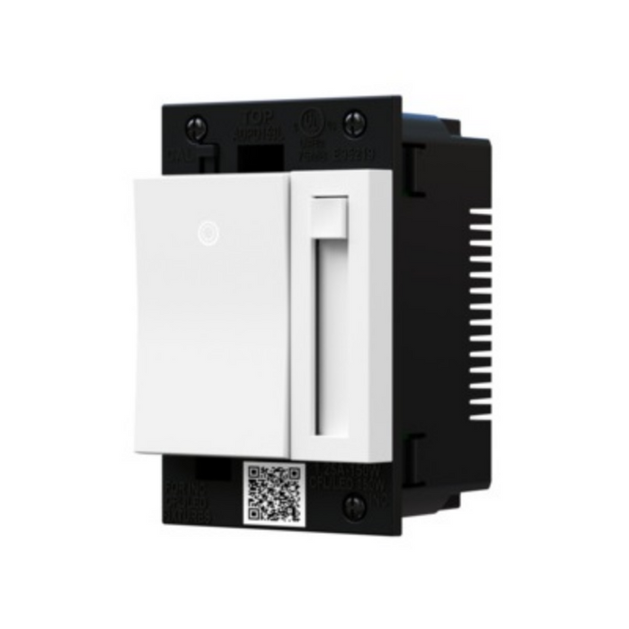 Adorne ADPD153L 150W Paddle LED Advanced Dimmer with Microban, 120V - White