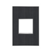 Adorne AWM Screwless Wall Plate, Rustic Grey - 1 Gang