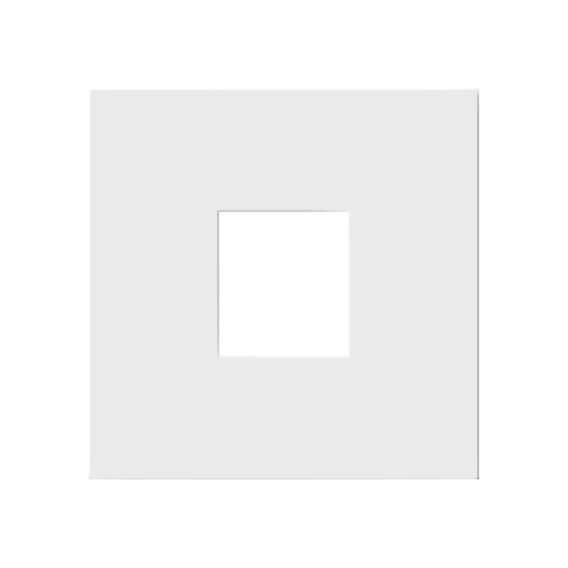 Adorne AC1PF 1-Port Frame - White