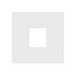 Adorne AC1PF 1-Port Frame - White