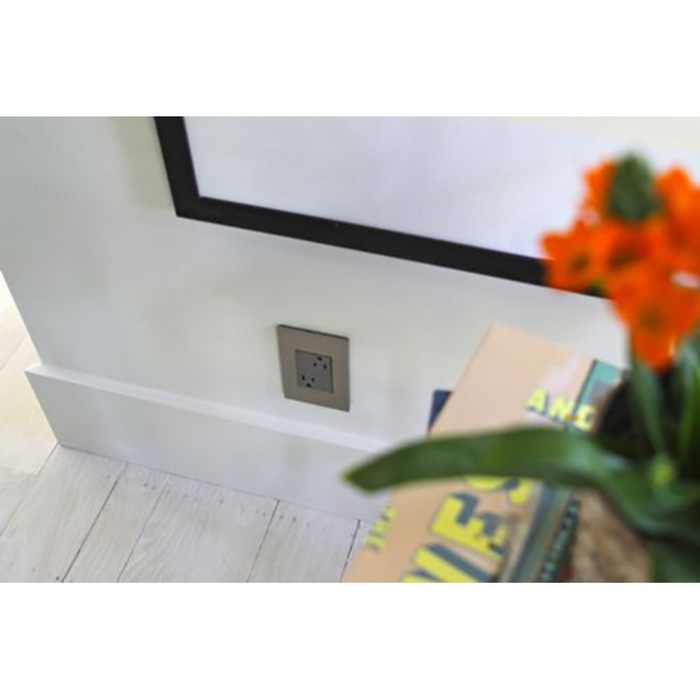 Adorne ARTR153 15A Dual Tamper-Resistant Plus-Size Outlet, 125V