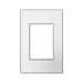 Adorne AWM Screwless Wall Plate, Mirror White - 1+ Gang
