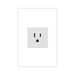 Adorne ARTR151 15A Single Tamper-Resistant Outlet, 125V - White