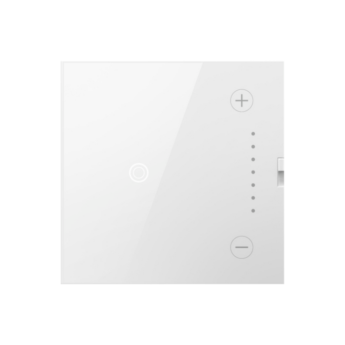 Adorne ADTH4FBL3P 0-10V Touch Dimmer with Microban, 120/277V - White
