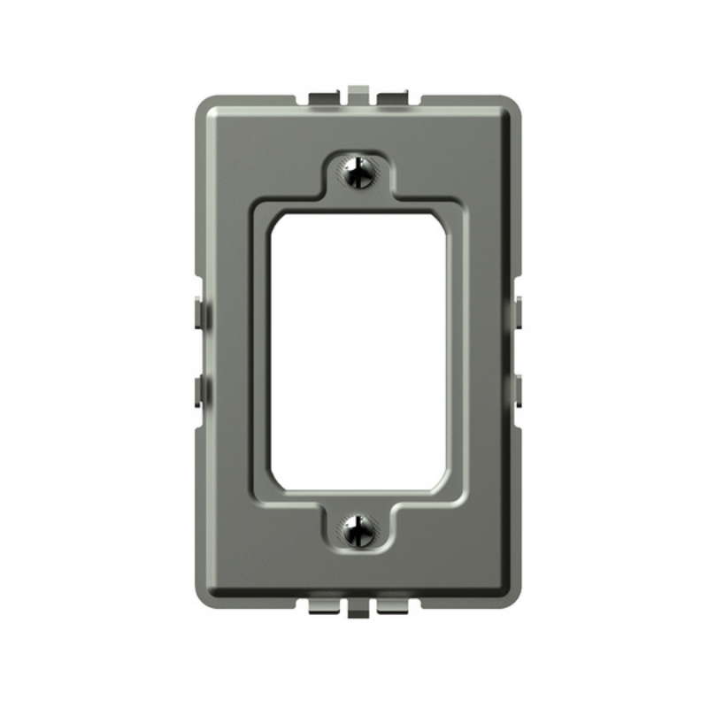 Adorne AF Sub Frame Only Wall Plate, Metallic - 1 Gang
