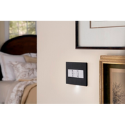 Adorne AWP Screwless Wall Plate, Black Ink