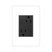 Adorne AGFTR2153 Plus Size Tamper-Resistant 15A Duplex Self-Test GFCI Receptacles, 125V - Graphite