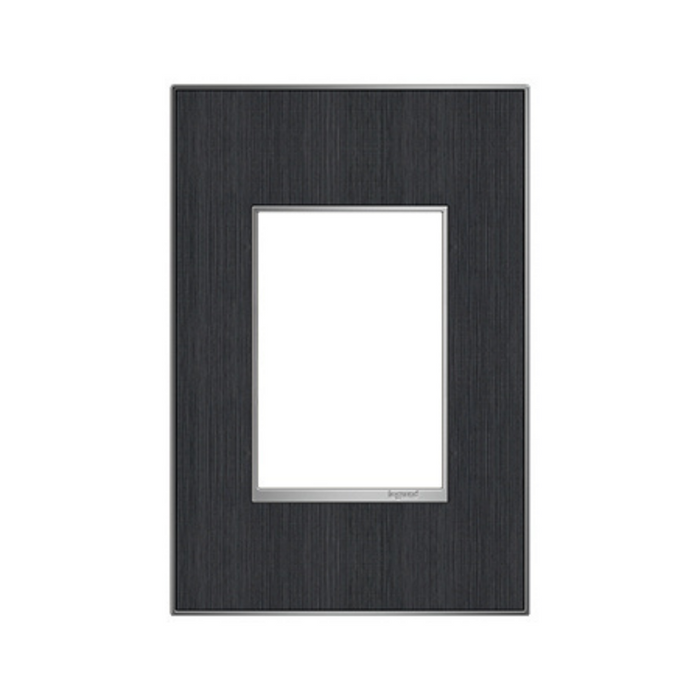 Adorne AWM Screwless Wall Plate, Rustic Grey - 1+ Gang