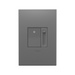 Adorne ADPD153L 150W Paddle LED Advanced Dimmer with Microban, 120V - Magnesium