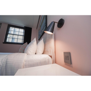 Adorne AWP Screwless Wall Plate with Microban, Magnesium