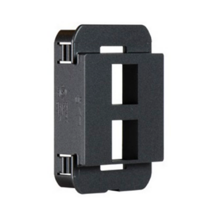 Adorne AC2PF 2-Port Keystone Frame - Graphite