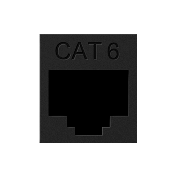 Adorne AC6RJ45 Cat 6 RJ45 Data Insert - Graphite