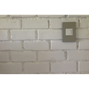 Adorne AWC Screwless Wall Plate, Satin Nickel