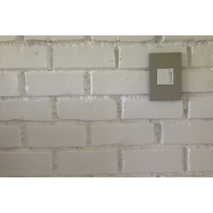 Adorne AWC Screwless Wall Plate, Satin Nickel