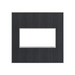 Adorne AWM Screwless Wall Plate, Rustic Grey - 2 Gang