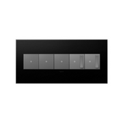 Adorne AWP Screwless Wall Plate with Microban, Graphite