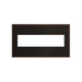 Adorne AWC Screwless Wall Plate, Oil-Rubbed Bronze - 4 Gang