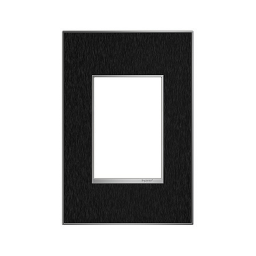 Adorne AWM Screwless Wall Plate, Black Stainless - 1+ Gang