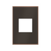 Adorne AWC Screwless Wall Plate, Oil-Rubbed Bronze - 1 Gang