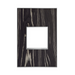 Adorne AWM Screwless Wall Plate, Macassar - 1 Gang
