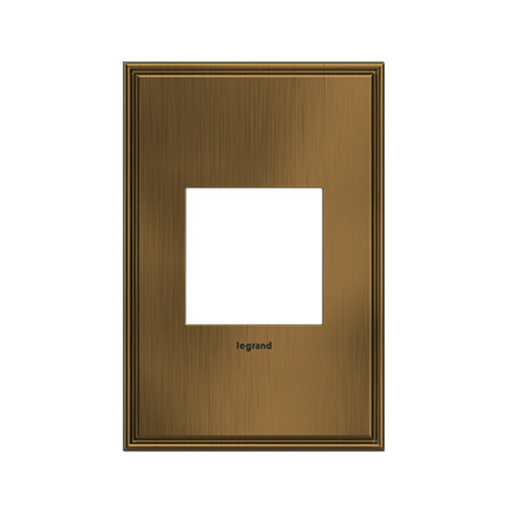 Adorne AWC Screwless Wall Plate, Coffee - 1 Gang