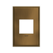 Adorne AWC Screwless Wall Plate, Coffee - 1 Gang