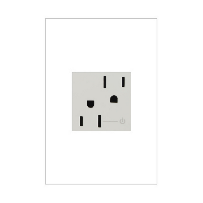 Adorne ARCH152 15A Tamper-Resistant Half-Controlled Outlet, 125V - White
