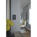 Adorne AWC Screwless Wall Plate, Satin Black