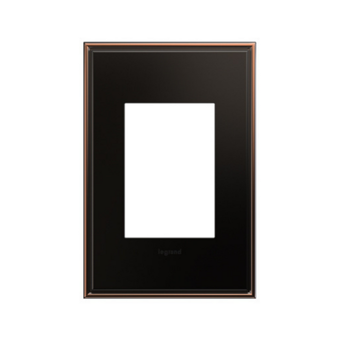Adorne AWC Screwless Wall Plate, Oil-Rubbed Bronze - 1+ Gang