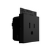 Adorne ARTR151 15A Single Tamper-Resistant Outlet, 125V - Graphite