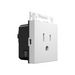 Adorne ARTR151 15A Single Tamper-Resistant Outlet, 125V - White