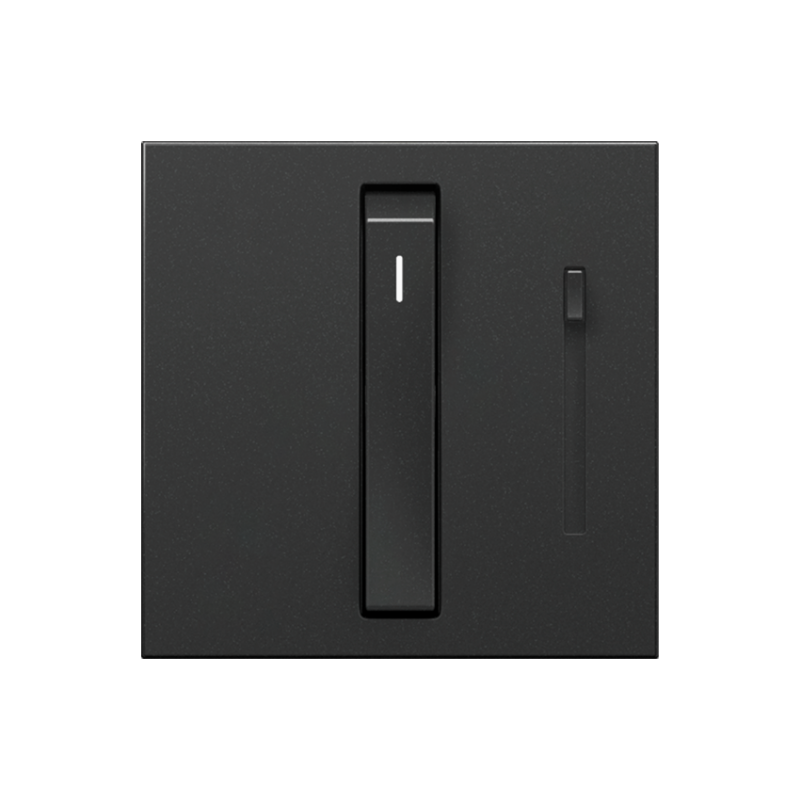 Adorne ADWR703TU Whisper Tru-Universal Dimmer with Microban, 120V - Graphite